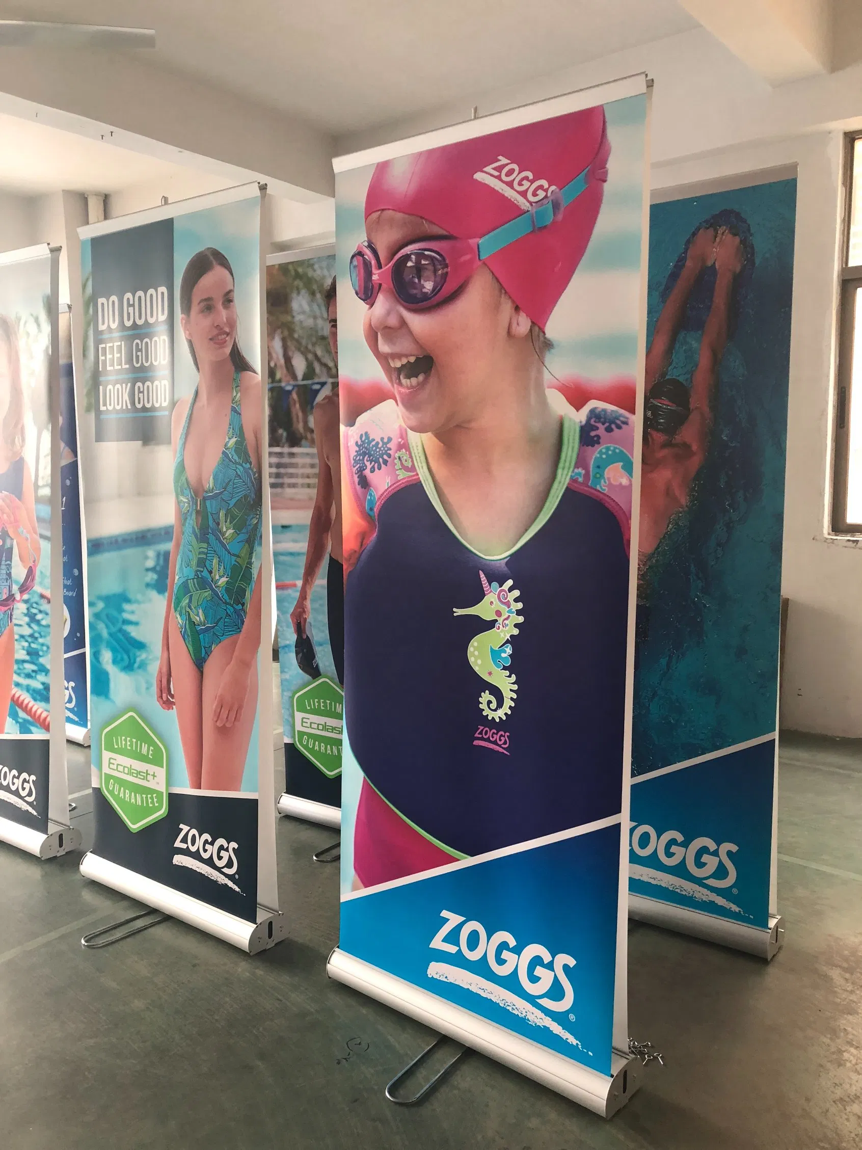 Any Height Flex Plastic Easter Series Roll up Stand Banner for Advertising