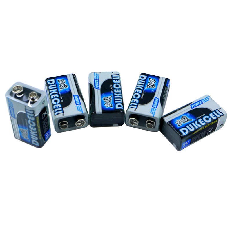 Батарейка 9V алкалиновая 950mAh DUKECELL