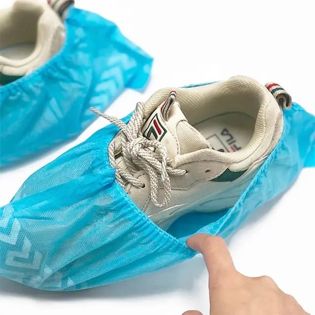 Disposable Shoe Covers Indoor Cleaning Floor Non-Woven Fabric Strip Shoe Cover