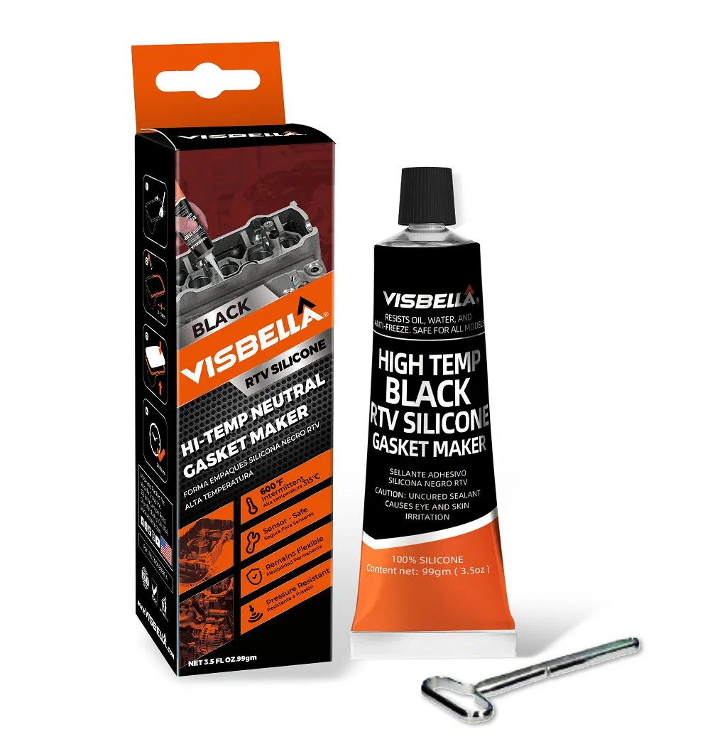 Visbella RTV Silicone Gasket Maker Preto