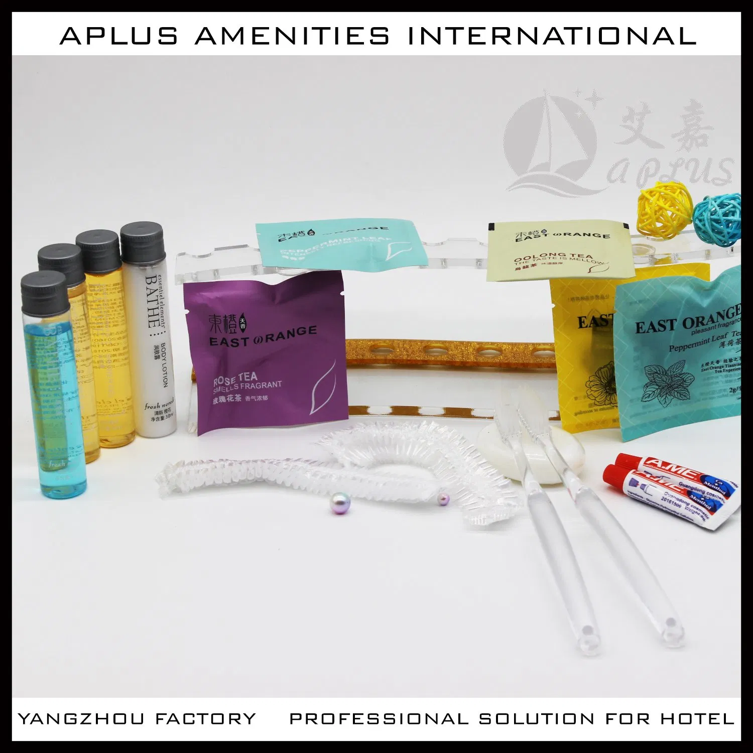New Design Luxury Hotel Bath Room Amenity Sets 01