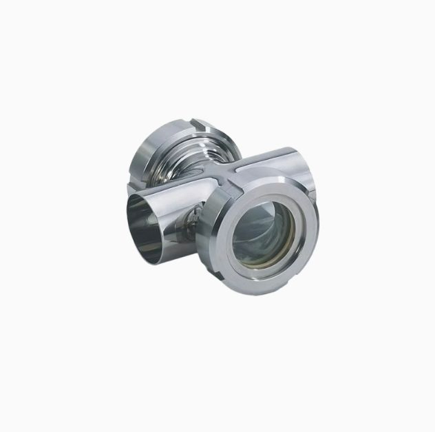 Sanitary Four-Way Mirror 304 Stainless Steel Welded Cross Pipe