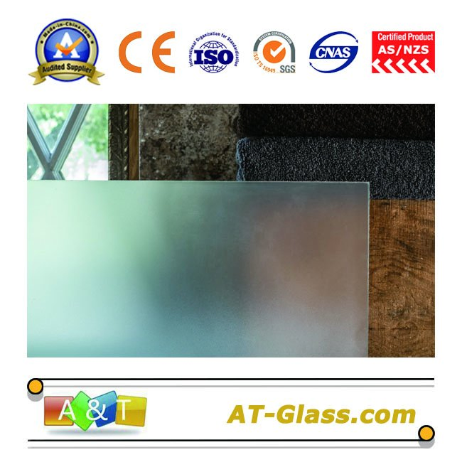 4-12mm Acid Etched Glass Frosted Glass Use for Bathroom Windows Door Furniture