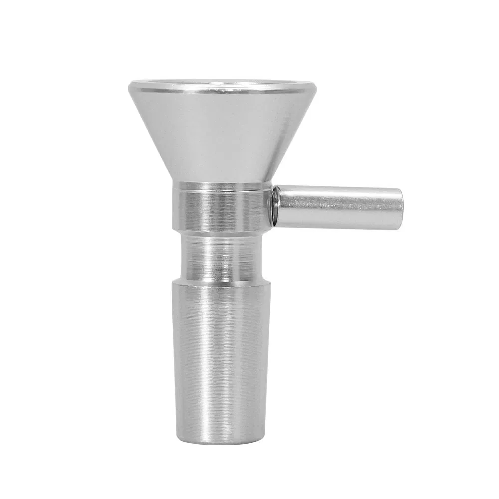 4 Colors Water Pipe Bubbler DAB Rig 14mm Metal Bowl