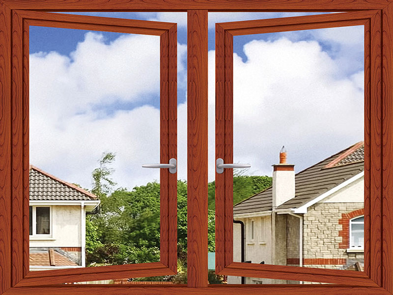Retro Style Metal Window and Aluminum Window with PVC Window China and Windows and Doors Casement