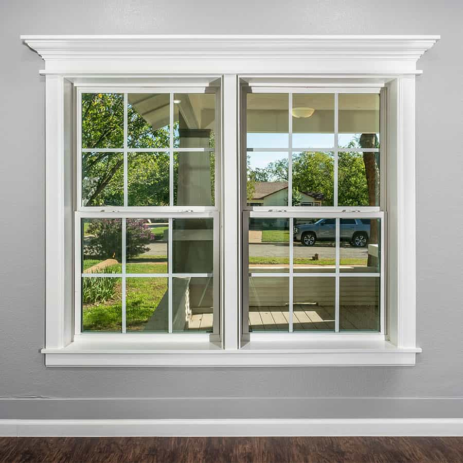 OEM Single Hung Impact Windows Top Sash of Single Hung Window