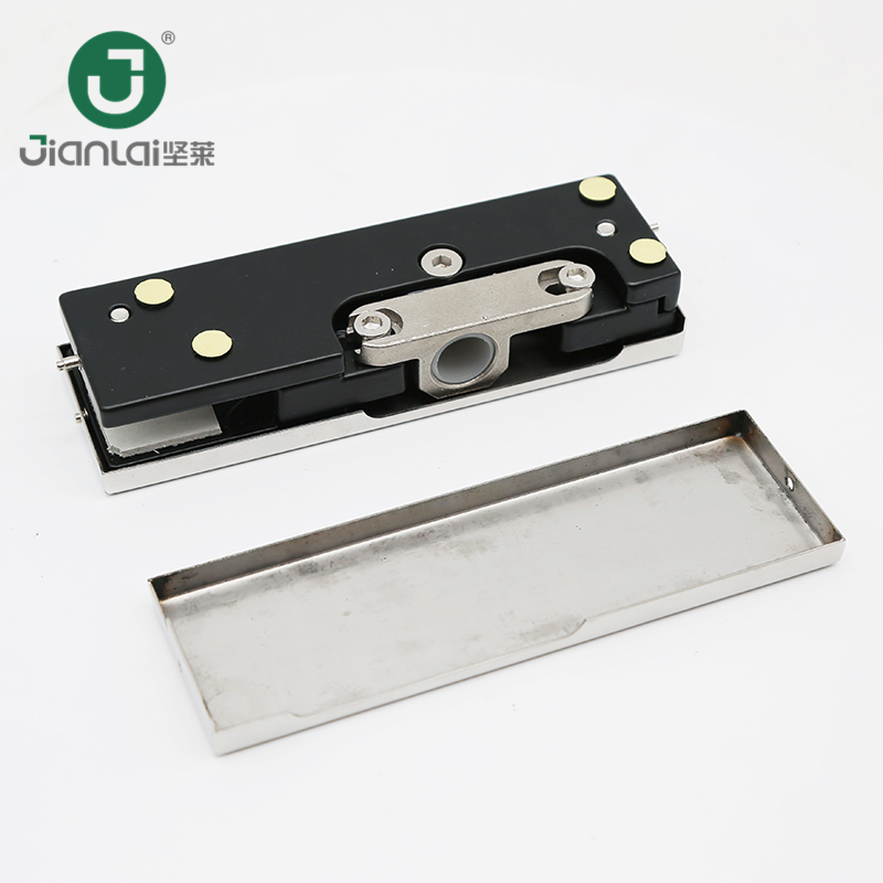 Hot Sale Style Tempered Glass 10mm Door Lock Patch Fitting