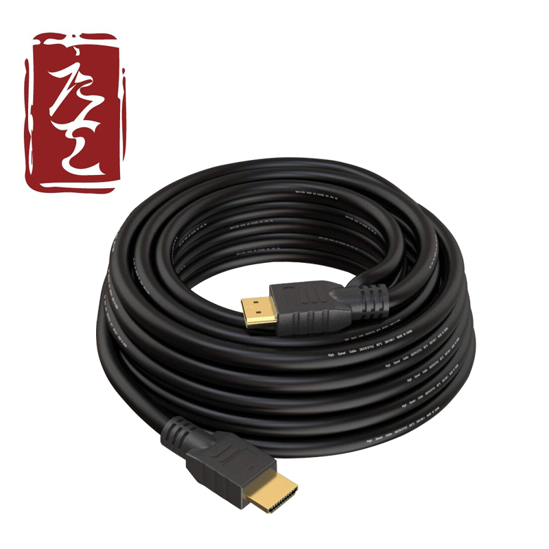 Customized Black 4K HDMI Cable Cord for Monitor PC with CE RoHS