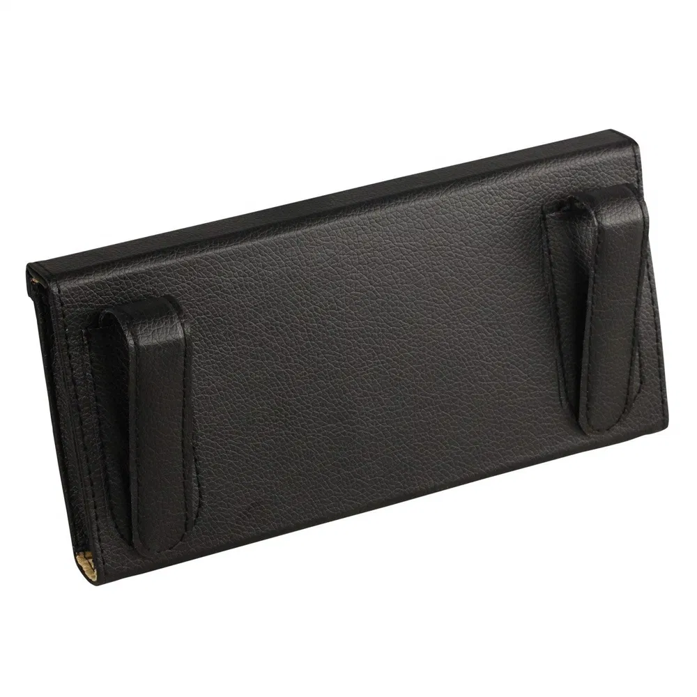 Sun Visor Tissue Holder PU Leather Car Napkin Holder Car Visor with Tissue Holder