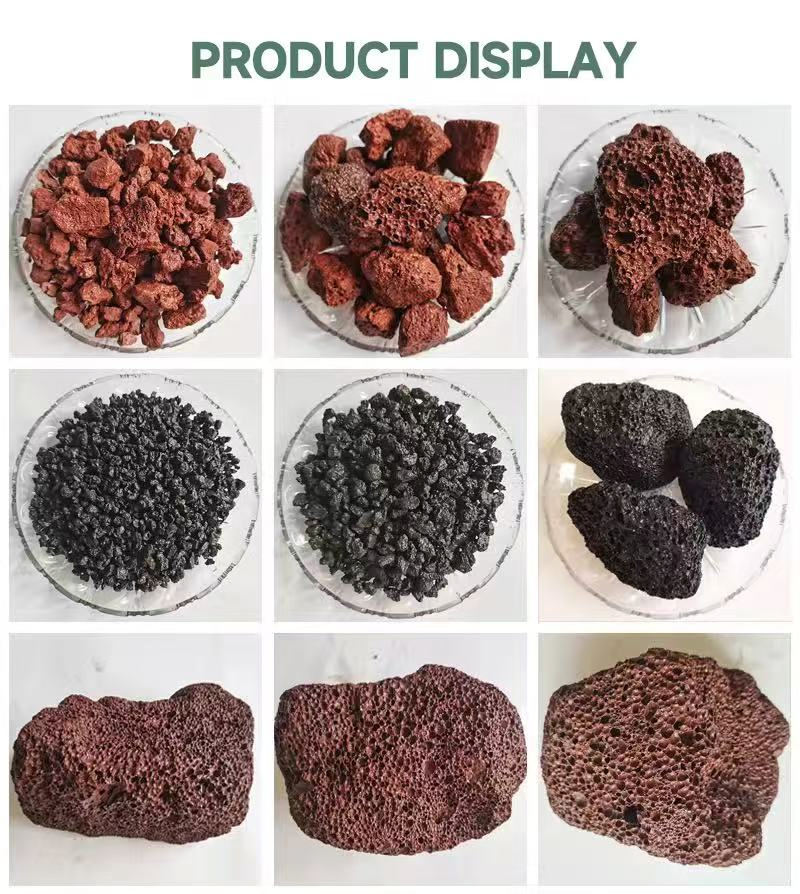 Eco-Friendly Bulk Items Wholesale Lots Natural Crystal Rough Black Volcanic Stone Lava Rock Raw for Garden Decoration