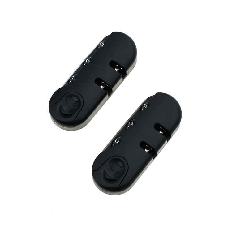 Yh9924 Luggage Accessories Built-in Tsa Travel Luggage Combination Zipper Lock Luggage Lock