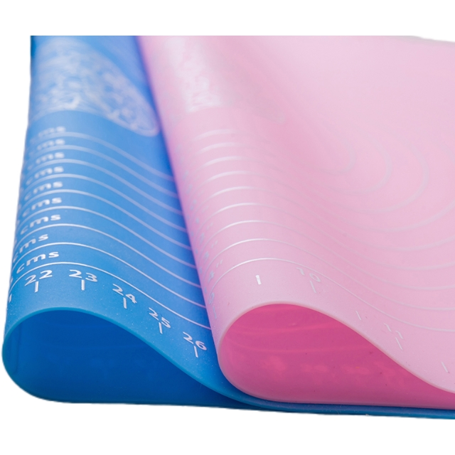 Силиконовый коврик для раскатки теста, антипригарный