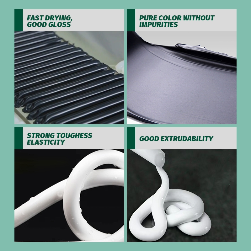 Acetic Window Glass Aluminum Acetoxy Acid General Purpose Bathroom Adhesive Silicone Sealant