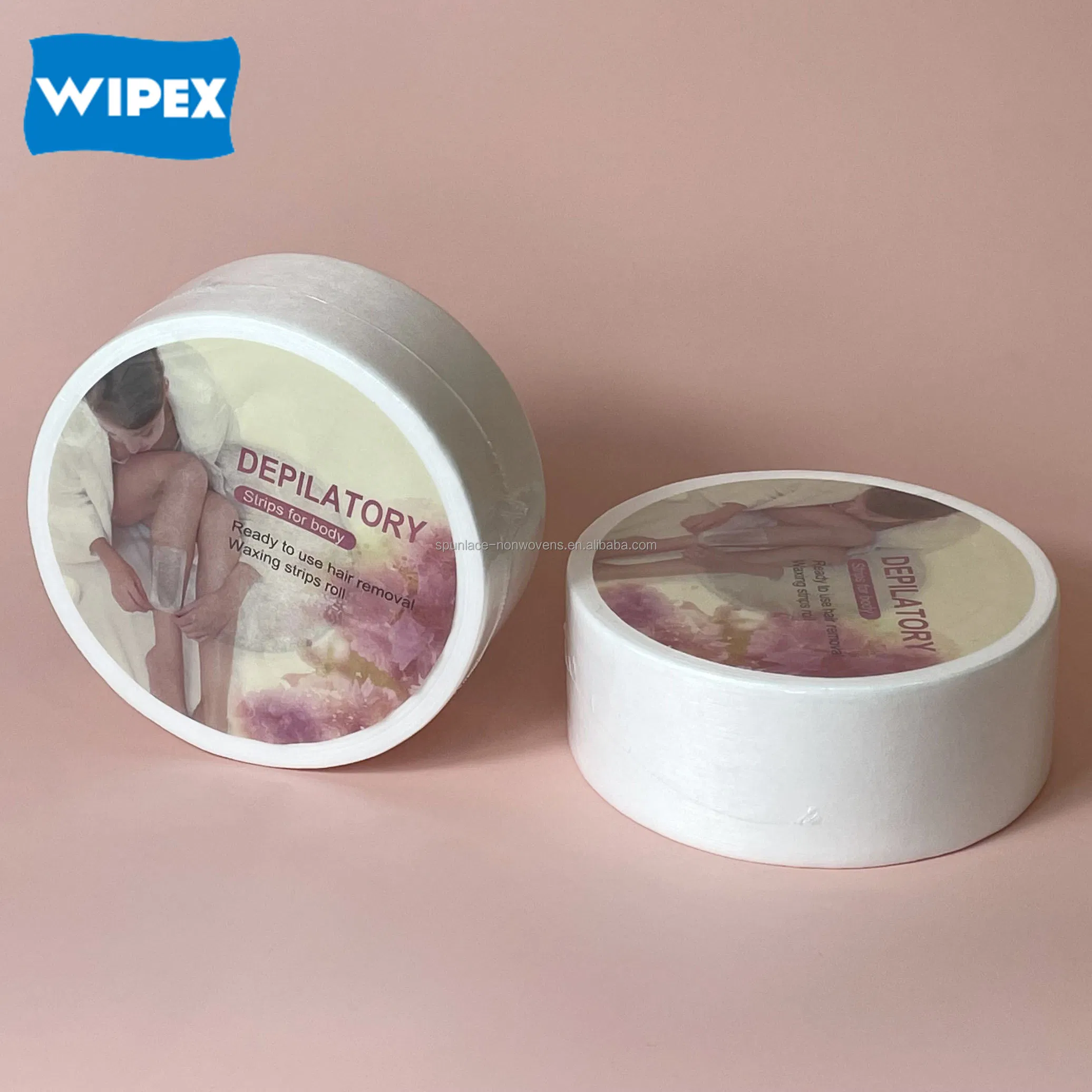 Beauty Salon Body Hair Removal Disposable Depilatory Roll Nonwoven Wax Strip