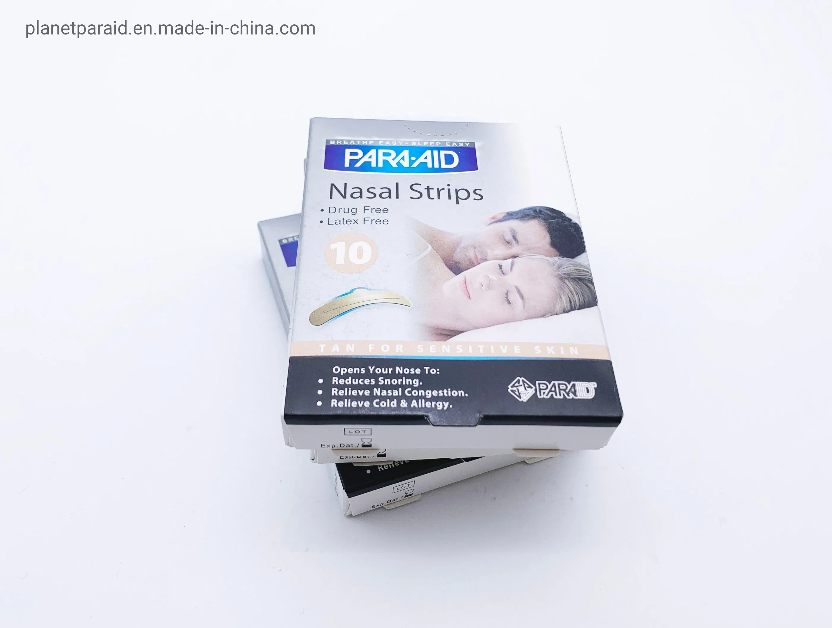 Tan Large Nasal Strips for Adult with Large Noses