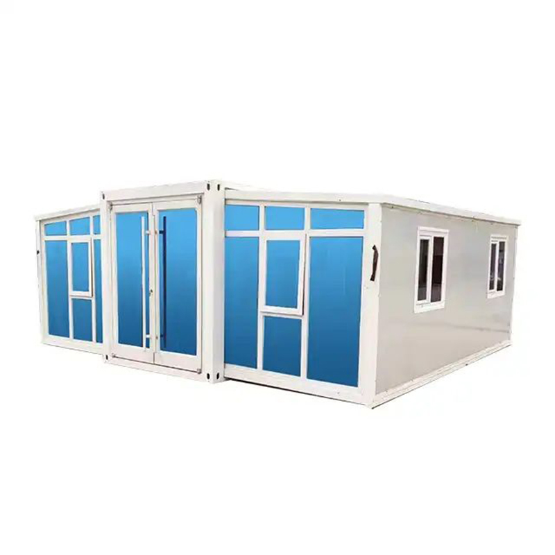 a Temporary Building with a Double Wing Comprehensive Room Suitable for Outdoor Work