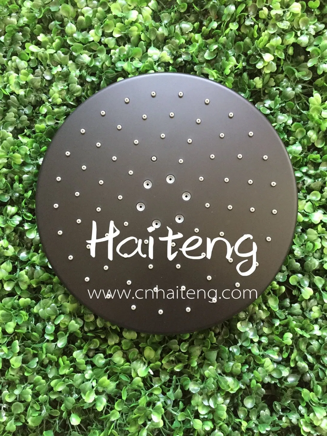 Whole Black Round Shower Set