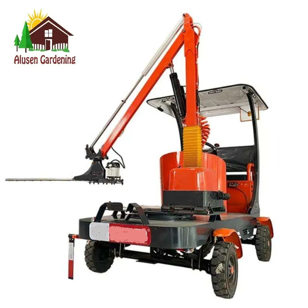 Industrial Grade Self-Propelled Electric Garden Trimmer 60V1000W Motor 300mm Blade Right-Handed Hedge