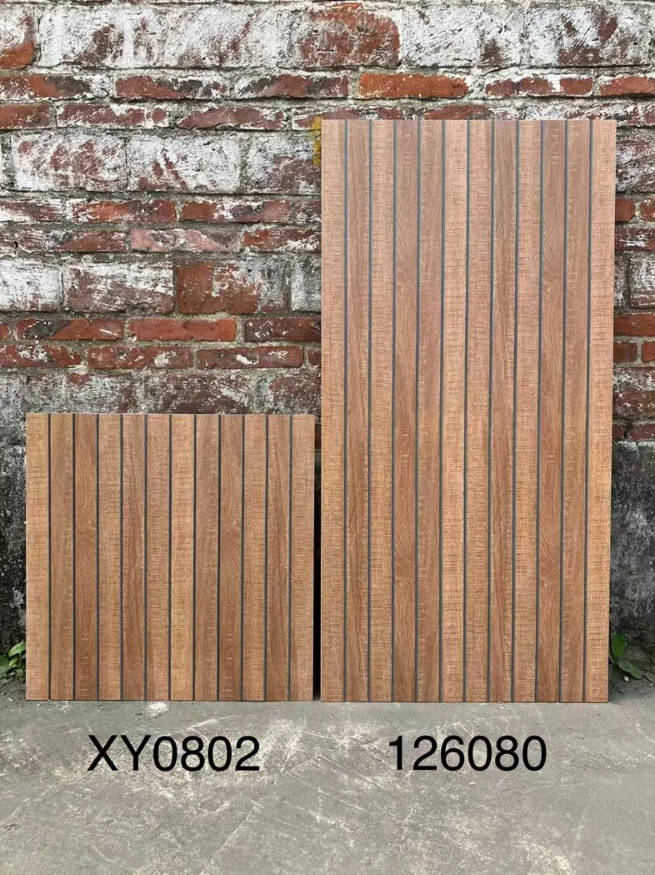 Керамическая плитка 300x600 мм под дерево и кирпич