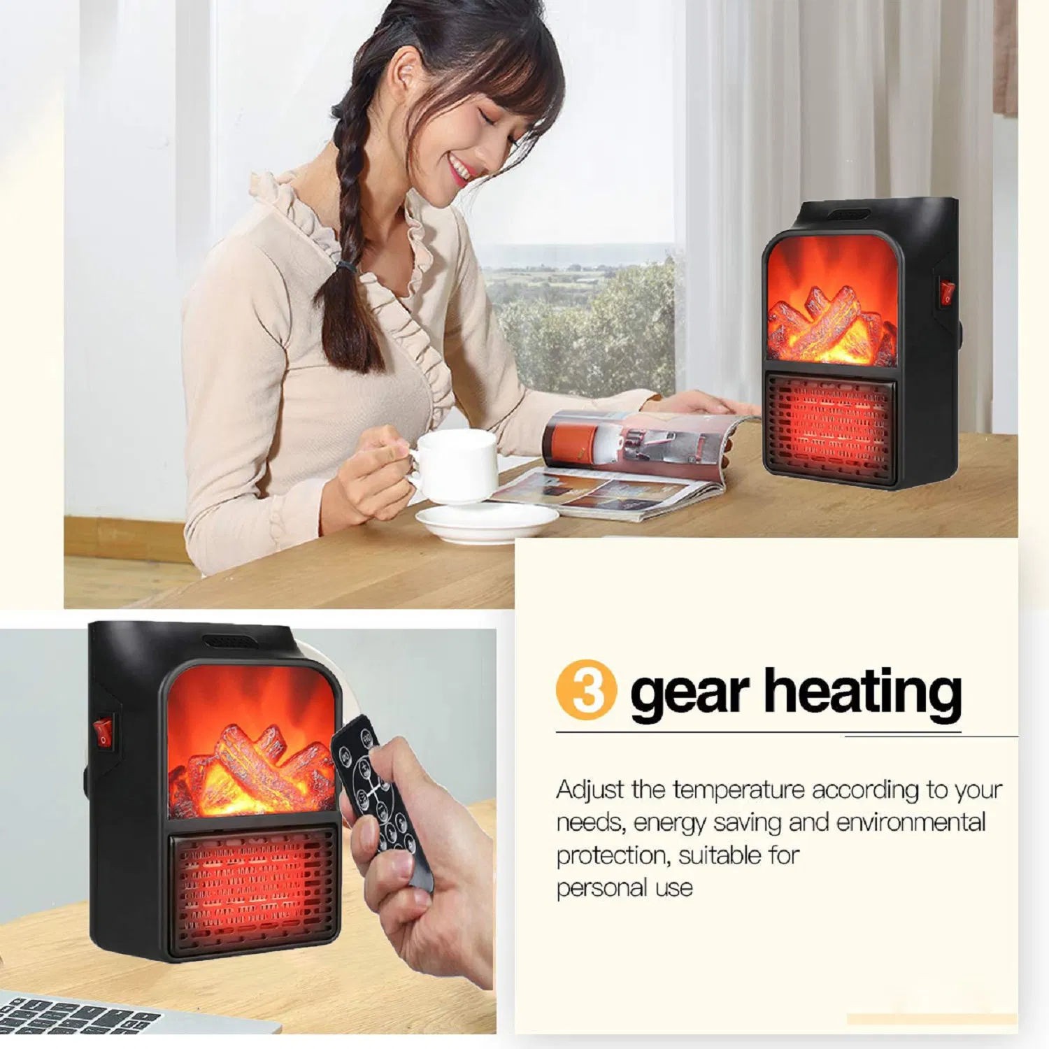 Competitive Indoor Personal Heater with Over Heat Protection Chinese Factory
