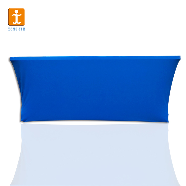 Custom Printed Tablecloth 8FT Advertising Tablecloth Fancy Wedding Polyester Table