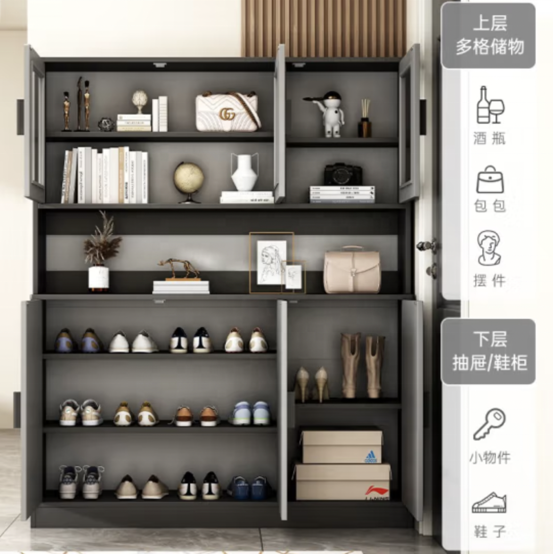 Полка для обуви деревянная