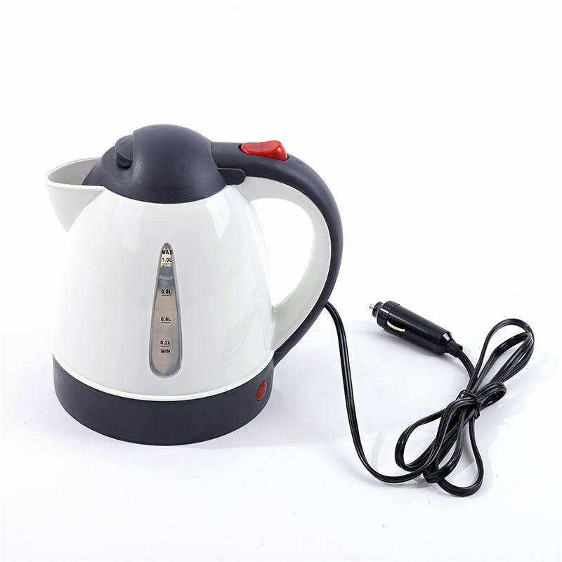 1000ml DC 12V 24V Stainless Steel Car Truck Electric Kettle
