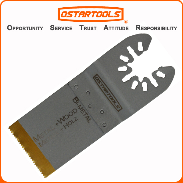 34mm Bi-Metal Oscillating Saw Blade for Precision Metal Cutting