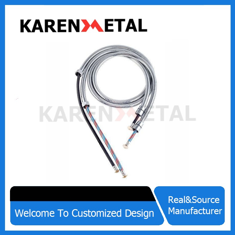 Premium Double-Lock Flexible PVC Shower Hose for Easy Use