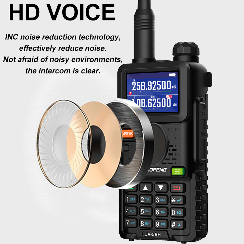 Портативная рация Baofeng UV-5RH, 10Вт, 128 каналов