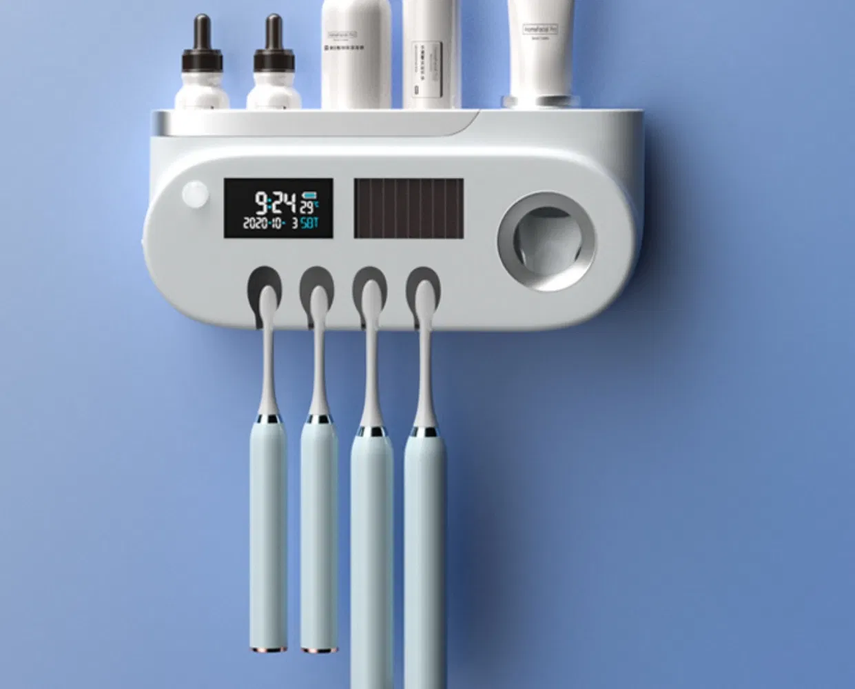 УФ-стерилизатор для зубных щеток с держателем