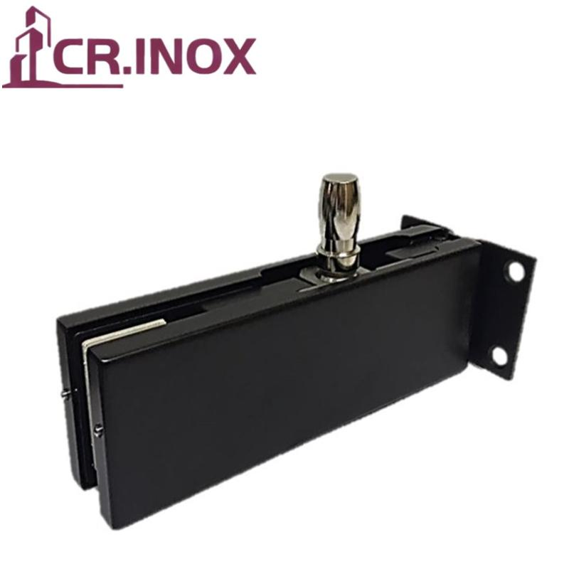 Patch Fittings Glass Door Patch Lock with Wall Fixing Plate