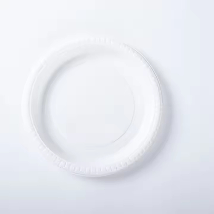 Eco-Friendly Disposable Round 6 Inches PP Plant Fibre Party Dinner Plate