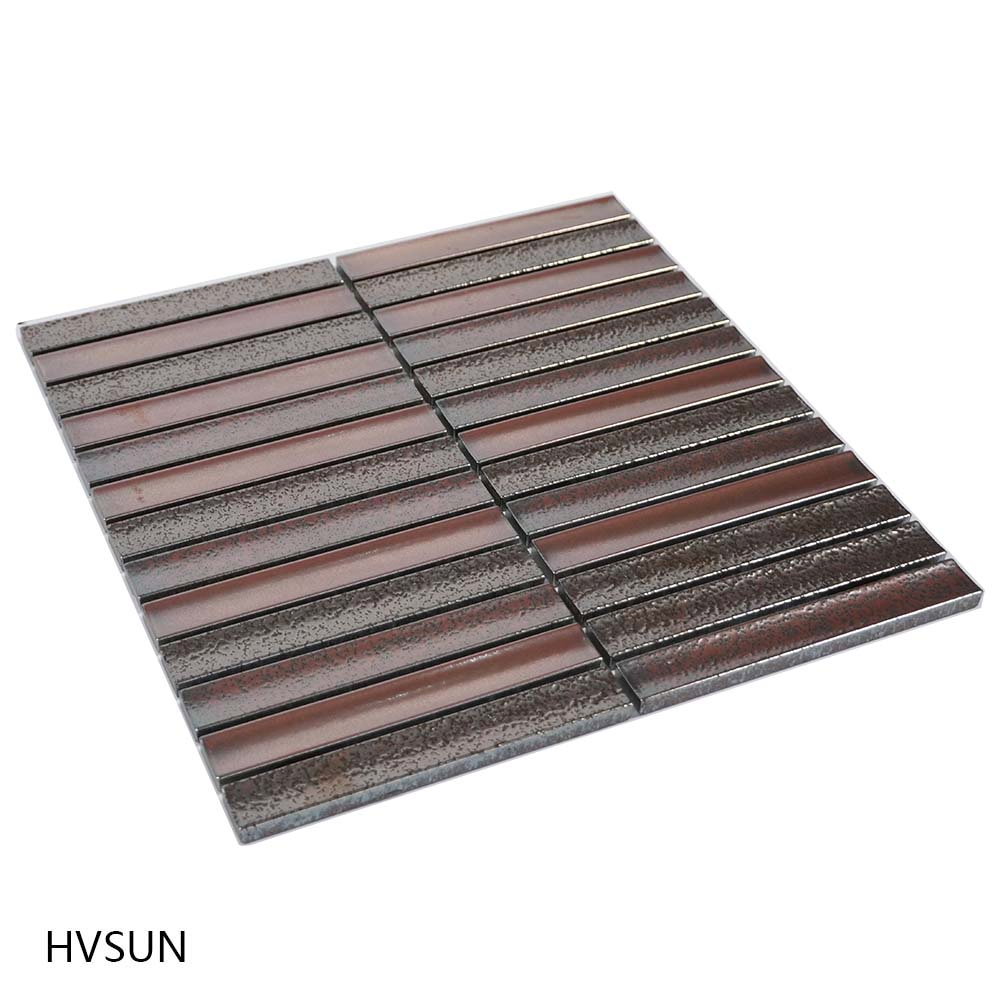 Popular Classic Design Green Marble Porcelain Mosaic Tile for High End Swimming Pool