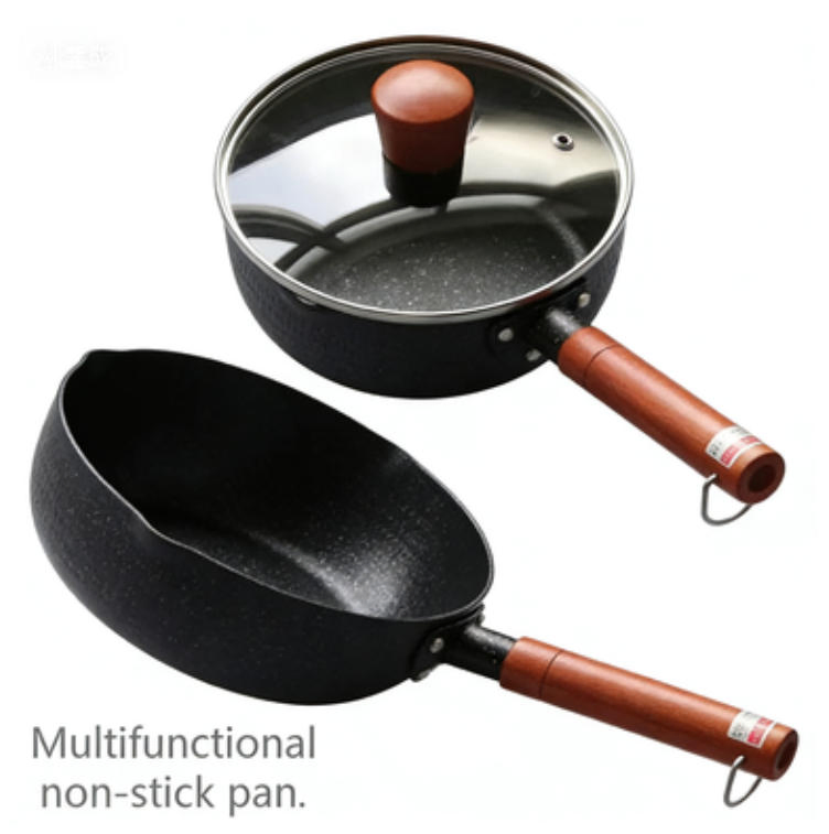 Non-Stick Granite Coating Saucepan with Lid (18cm)