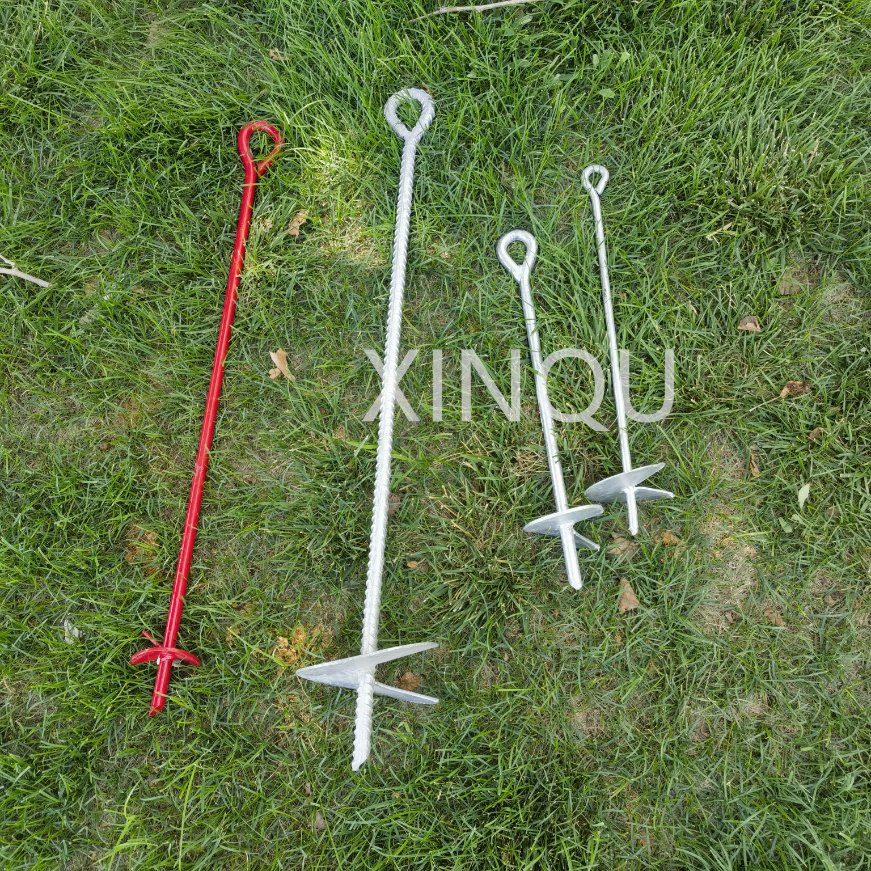 Винтовой грунтовый анкер Power Coated Steel Forged Helix