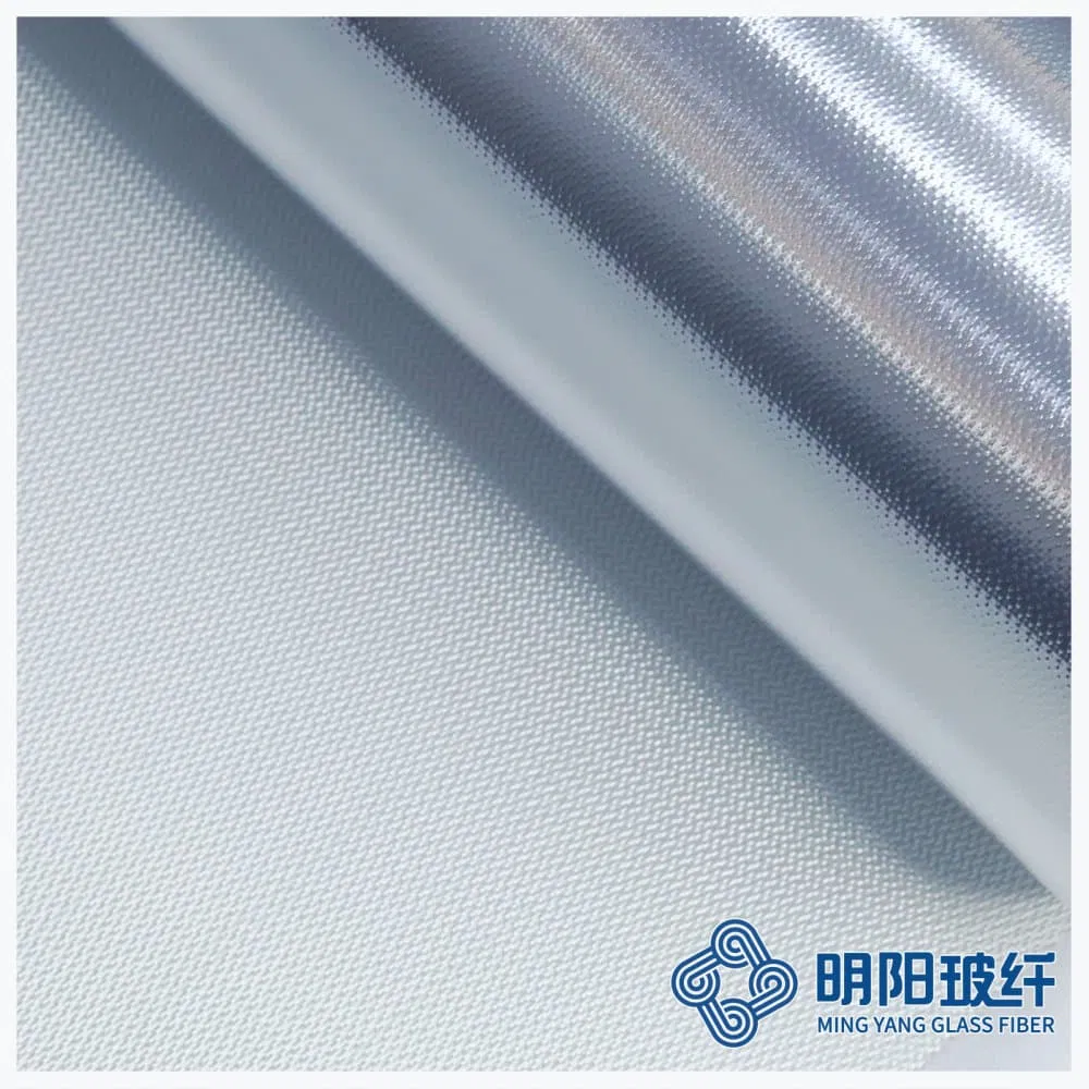 Fire-Retardant Aluminized Glass Cloth Fireproof & Waterproof