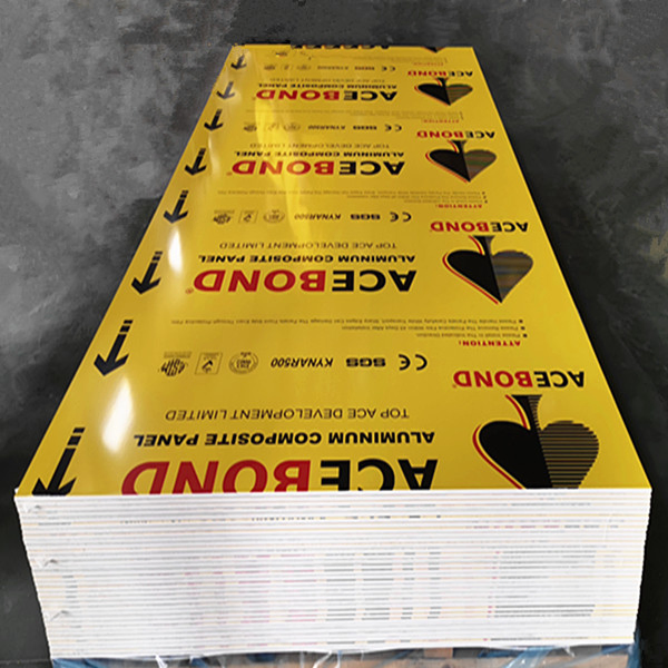 B1 Fire Rated Acm Sheets Decoration Material Aluminum Composite Panel for Interior