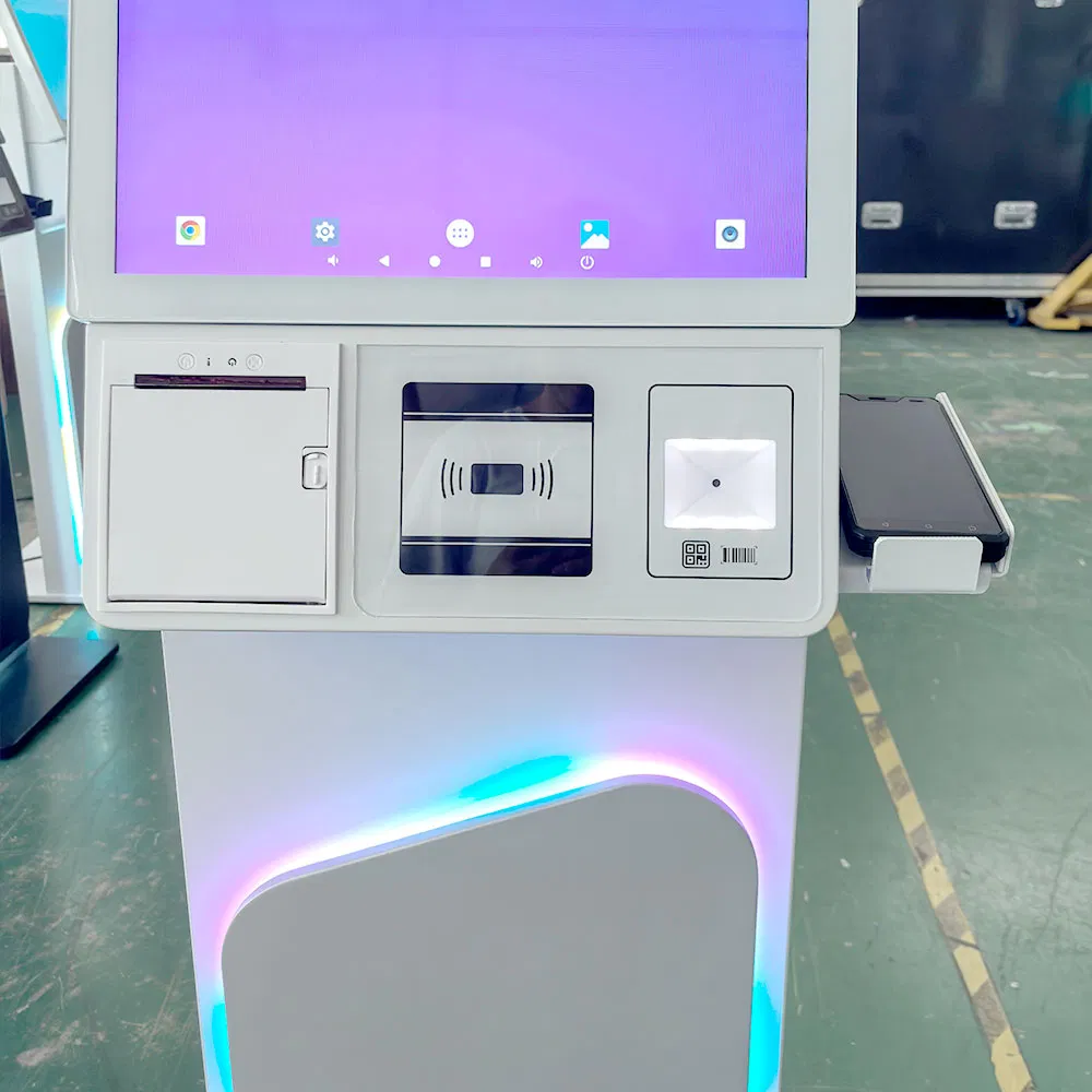 27 Inch LED Self Payment Terminal with POS Stand and Camera