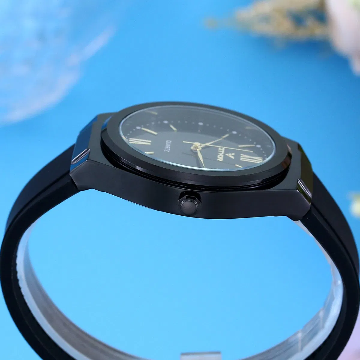 Brand Hot Sale Sporty Silicone Strap Lady Watch Couple Watch Stock Men's Wrist Watch