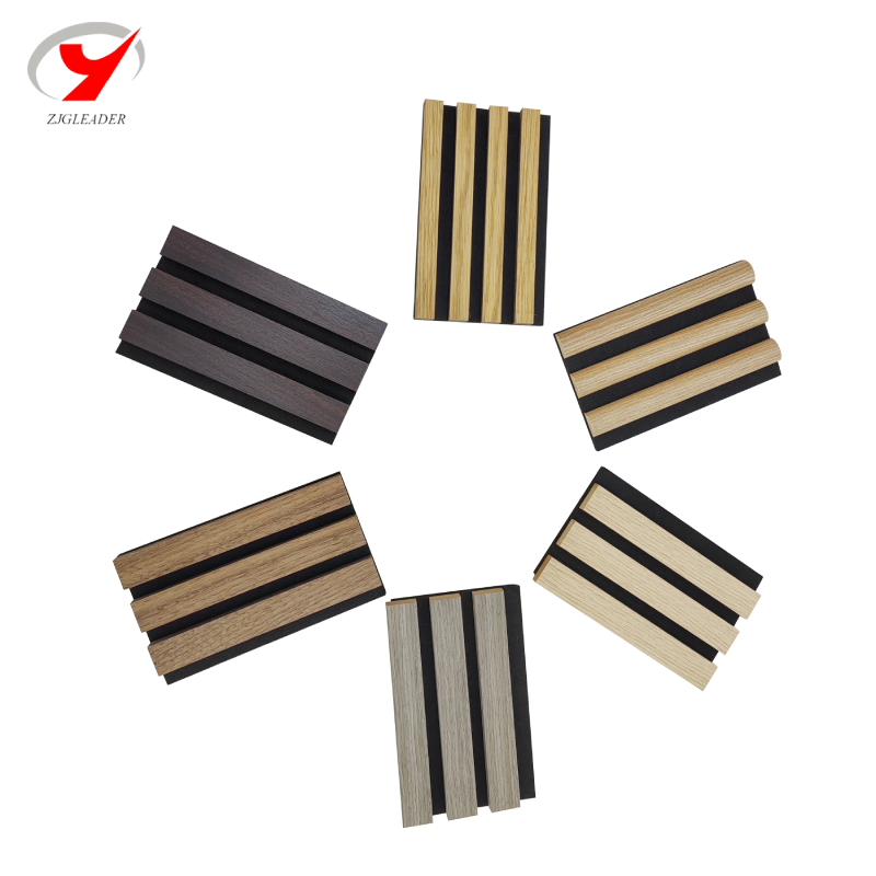 Factory Supply Interior Wall Decoration Sound-Absorbing Panels Wood Slat Panels