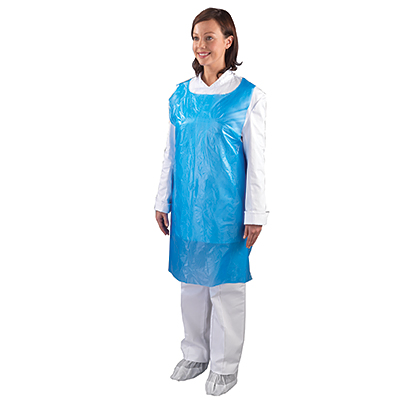 1000 Pack Custom HDPE 120*70 Disposable Apron Plastic Aprons