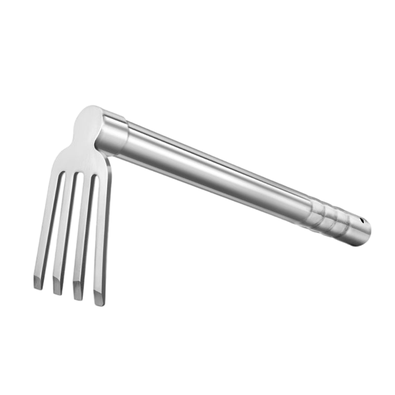 Premium Stainless Steel Hoe for Easy Vegetable and Flower Planting
