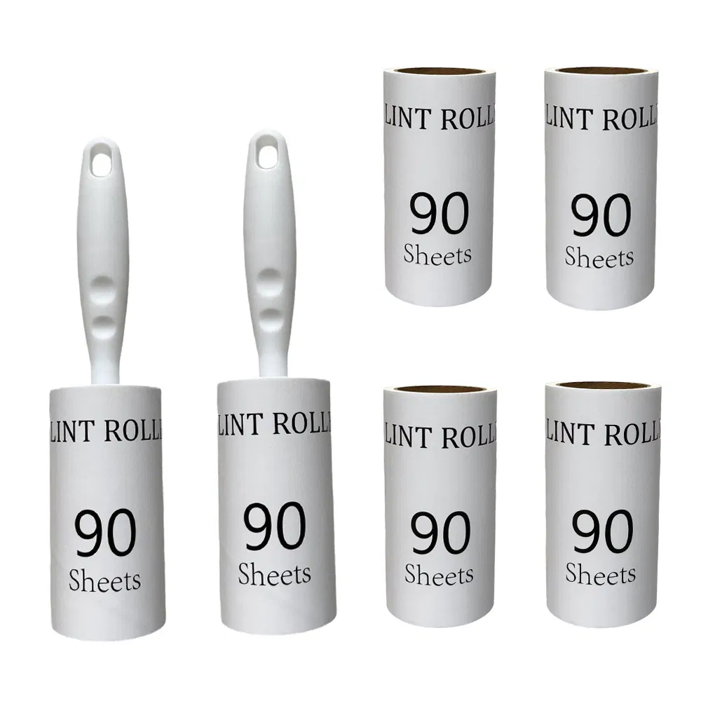 Wholesale Couch Comb Carpet Brush Dog Pet Hair Remover Portable Travel Size Extra Sticky Lint Roller