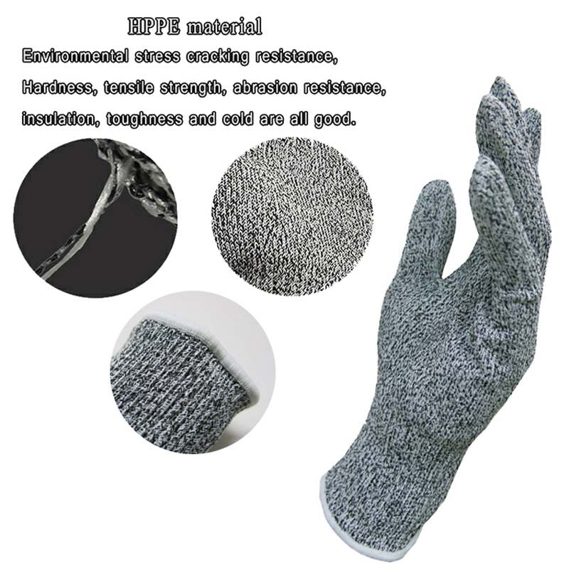 DDsafety Direct Factory  Food Grade Level 5 Protection Safety Kitchen Chef Oyster Shucking Mandolin Knife Butcher Cut Glove