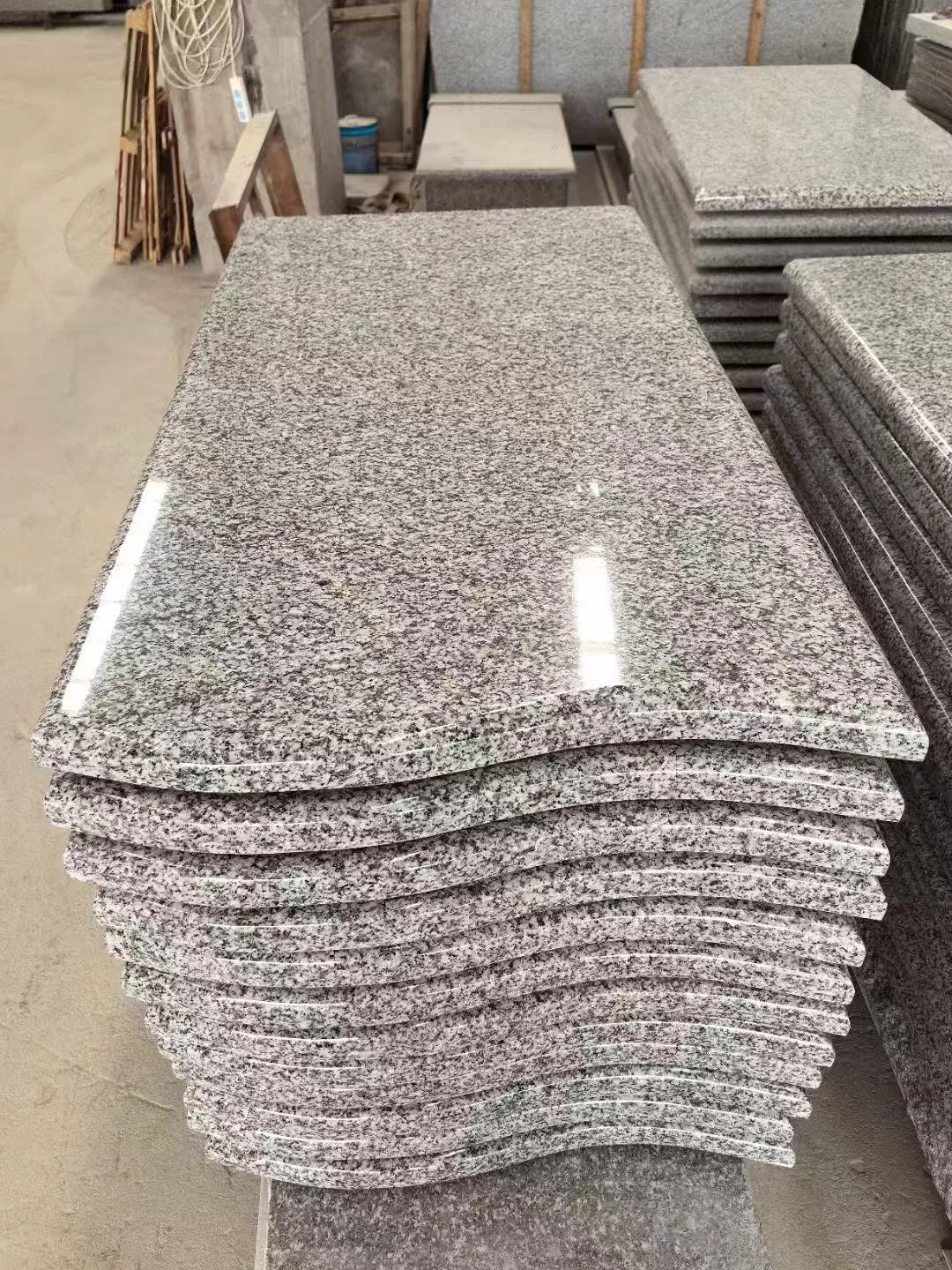 Natural Granite Grey White Natural Stone Monument Cheap Price Granite Outdoor Tombstone
