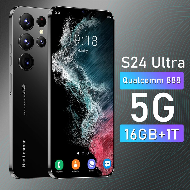 S24ultra VIP 16GB RAM 1tb ROM 5g Dual SIM Global Version Android Smartphone