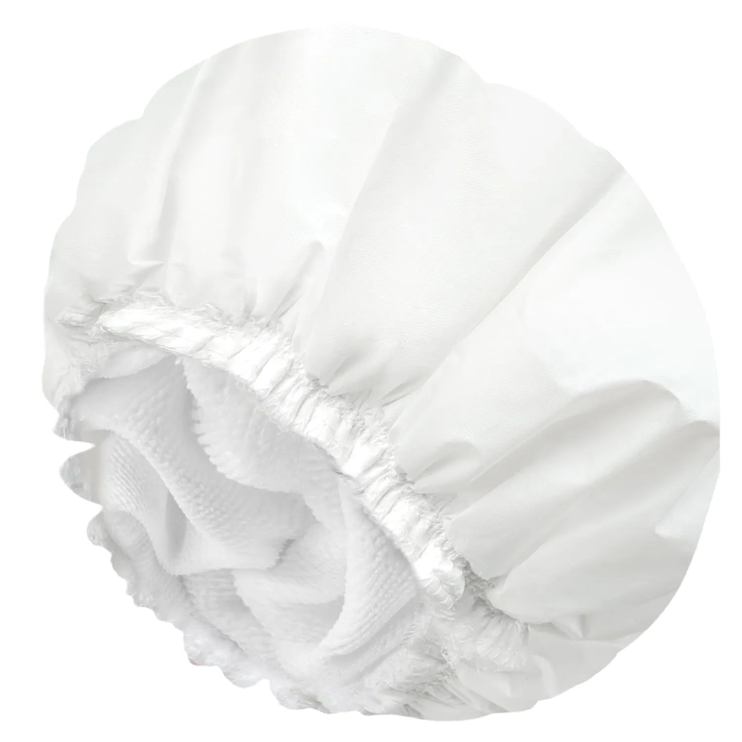 Fashion Print Flower Satin Hair Turban Cap