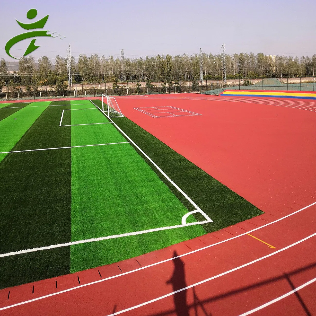 Direct Manufacturer Supply Outdoor Sports Flooring with EPDM Rubber Granules Running Track for Stadiums