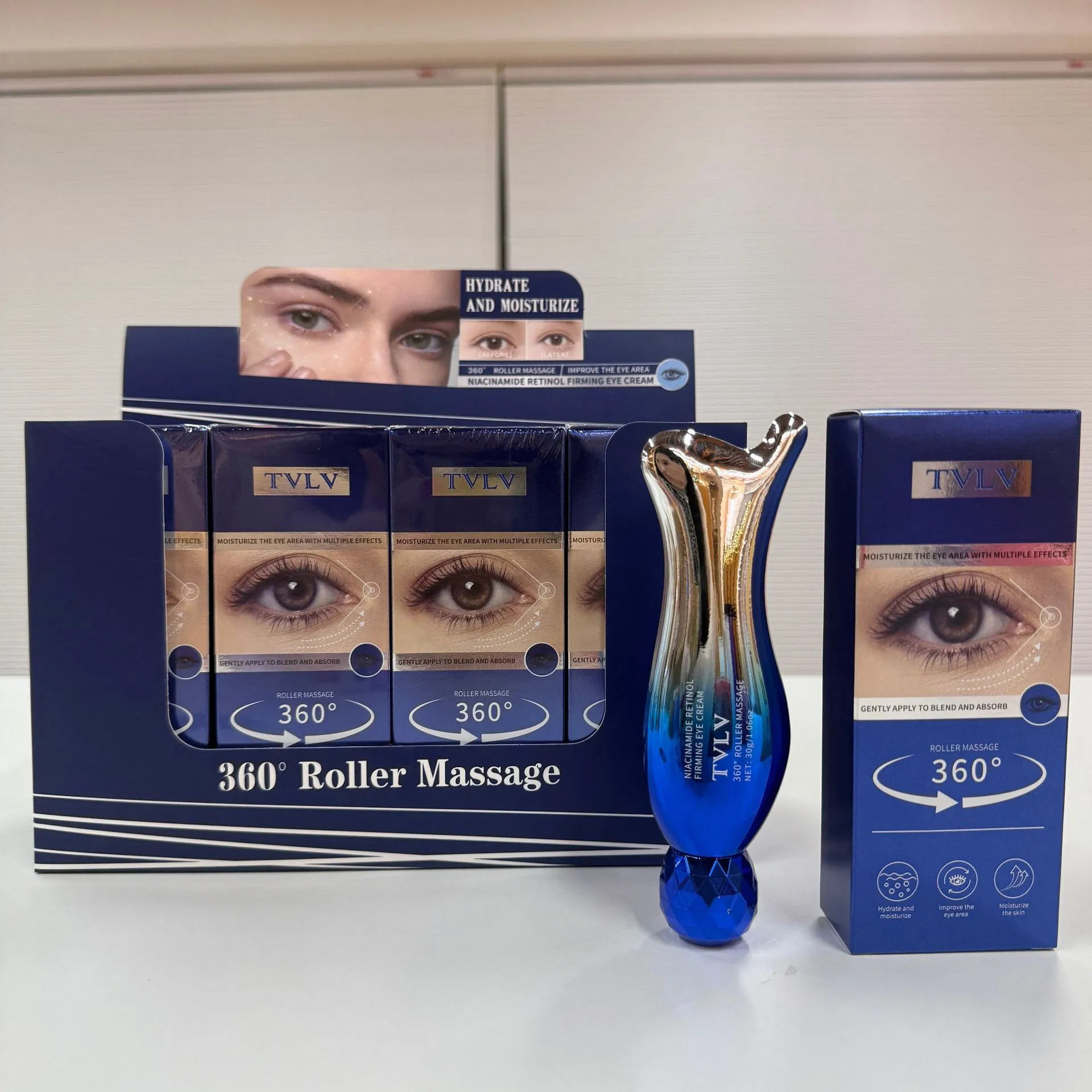 Revitalizing Nicotinamide Retinol Eye Cream for Youthful Skin